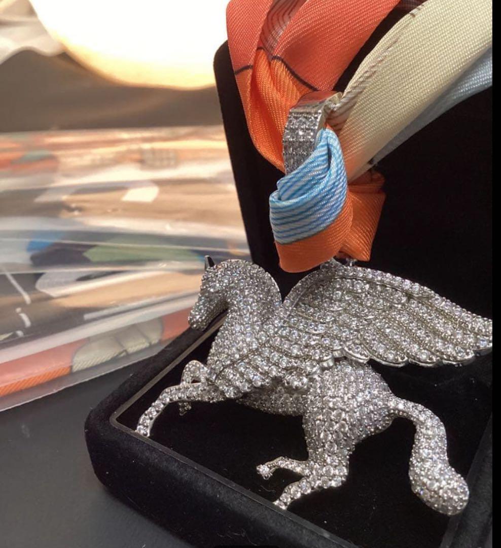 ￼ペガサスモチーフペンダントトップ　チャーム✖️スカーフ