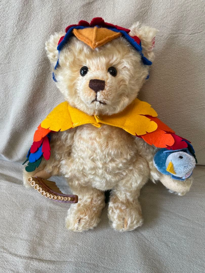 新品　貴重　シュタイフ steiff パパゲーノテディベア