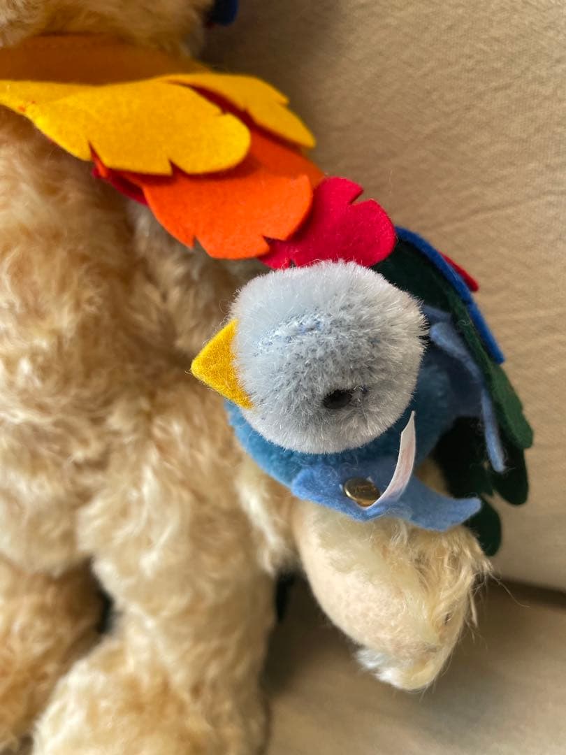 新品　貴重　シュタイフ steiff パパゲーノテディベア
