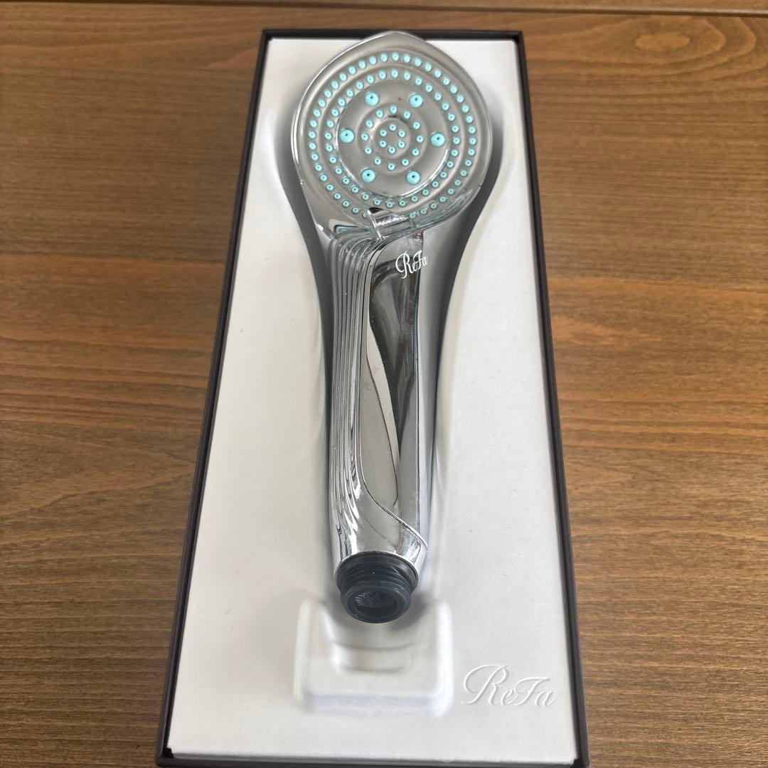 ReFa マッサージ機能付きシャワーヘッド シルバー