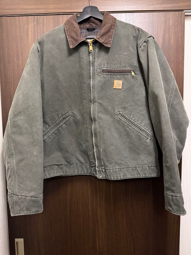 極上　J97 Carhartt カーハートデトロイトジャケット MOS L