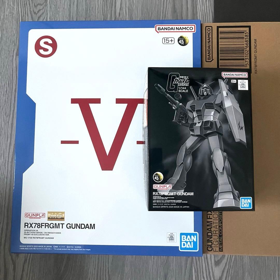 【新品】GUNDAM45FRGMT 4点セット FRAGMENTGUNDAM