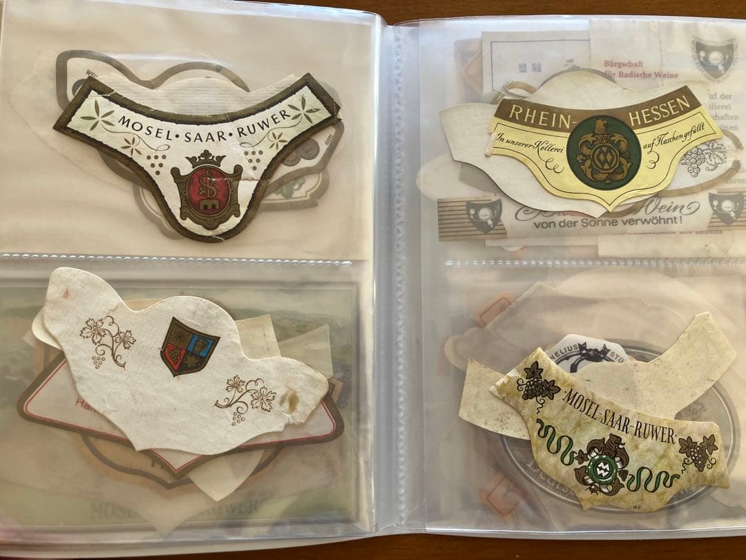 希少品 昔のラベル ワイン、ビール、味醂、ラベルコレクション 格安！