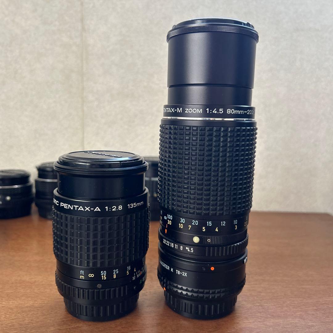 PENTAX LX カメラ レンズ6本