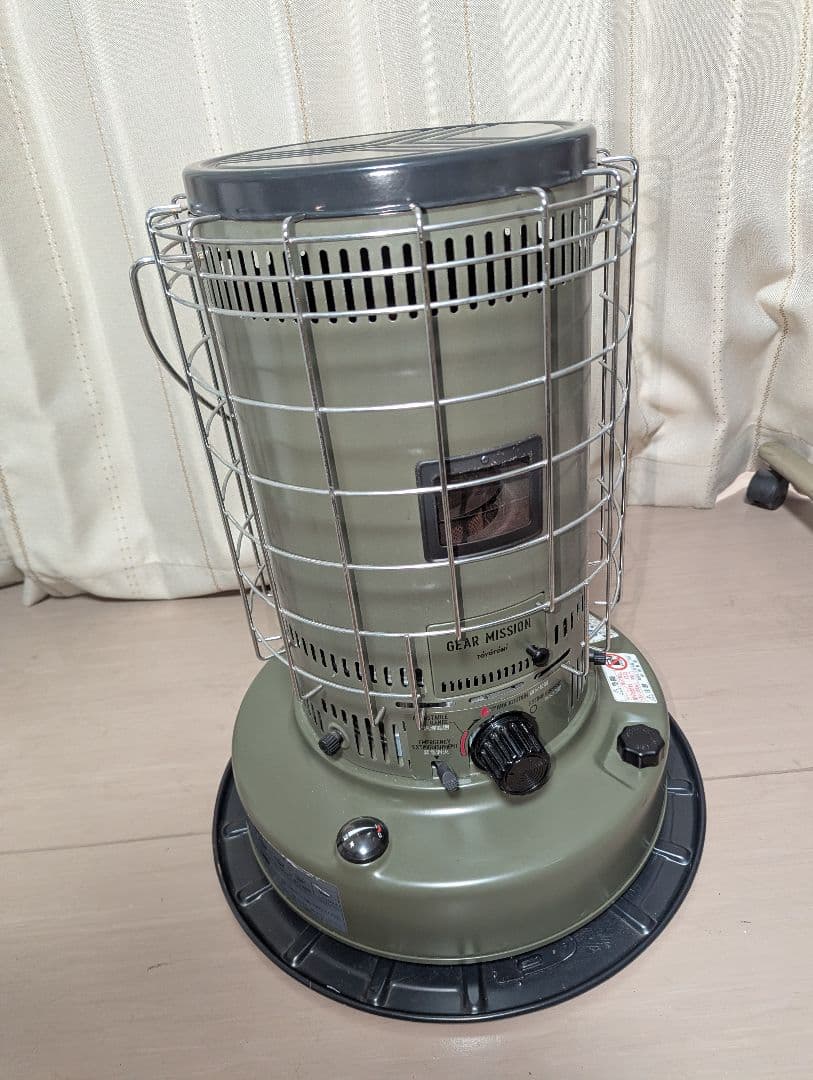 【9日まで出品】トヨトミ GEAR MISSION KS-GE67 石油ストーブ