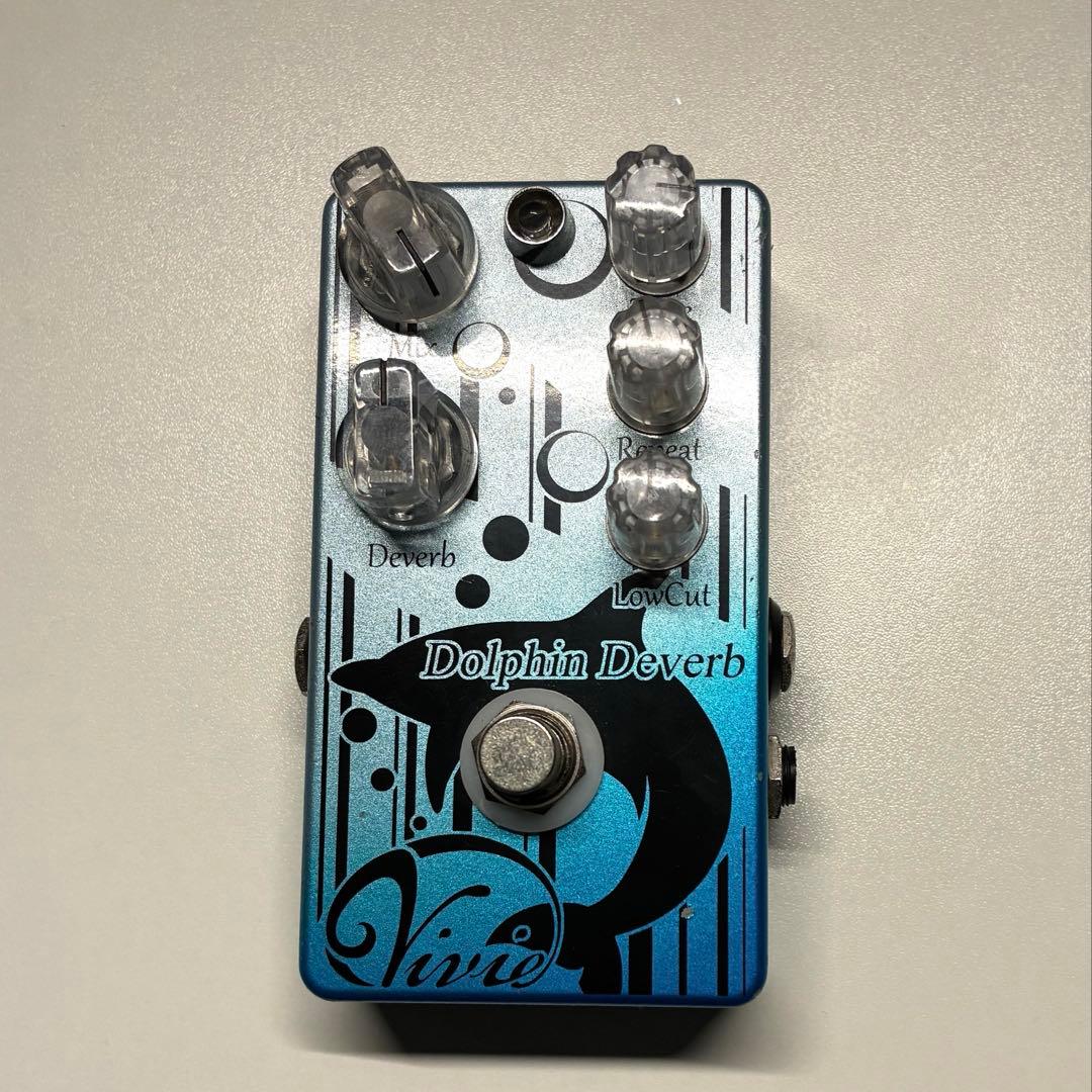 Vivie Dolphin Deverb ギター ベース リバーブ ディレイ