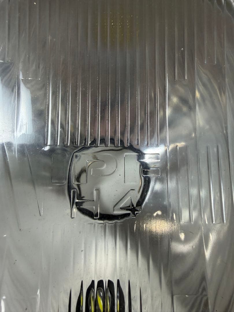 当時物IPF凹みレンズ付ヘッドライトレンズ/シビエマーシャルCIBIE