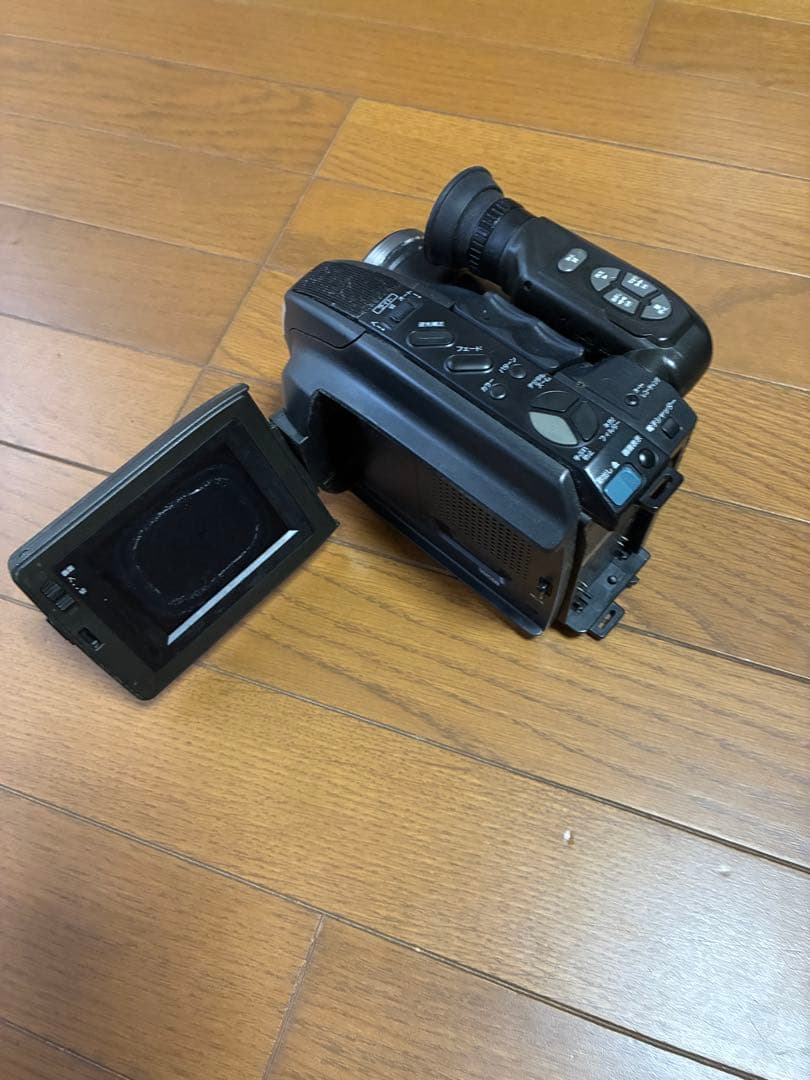 【vhs-c 稼働品】ビデオカメラ 付属品・説明書付き（再生のみ）