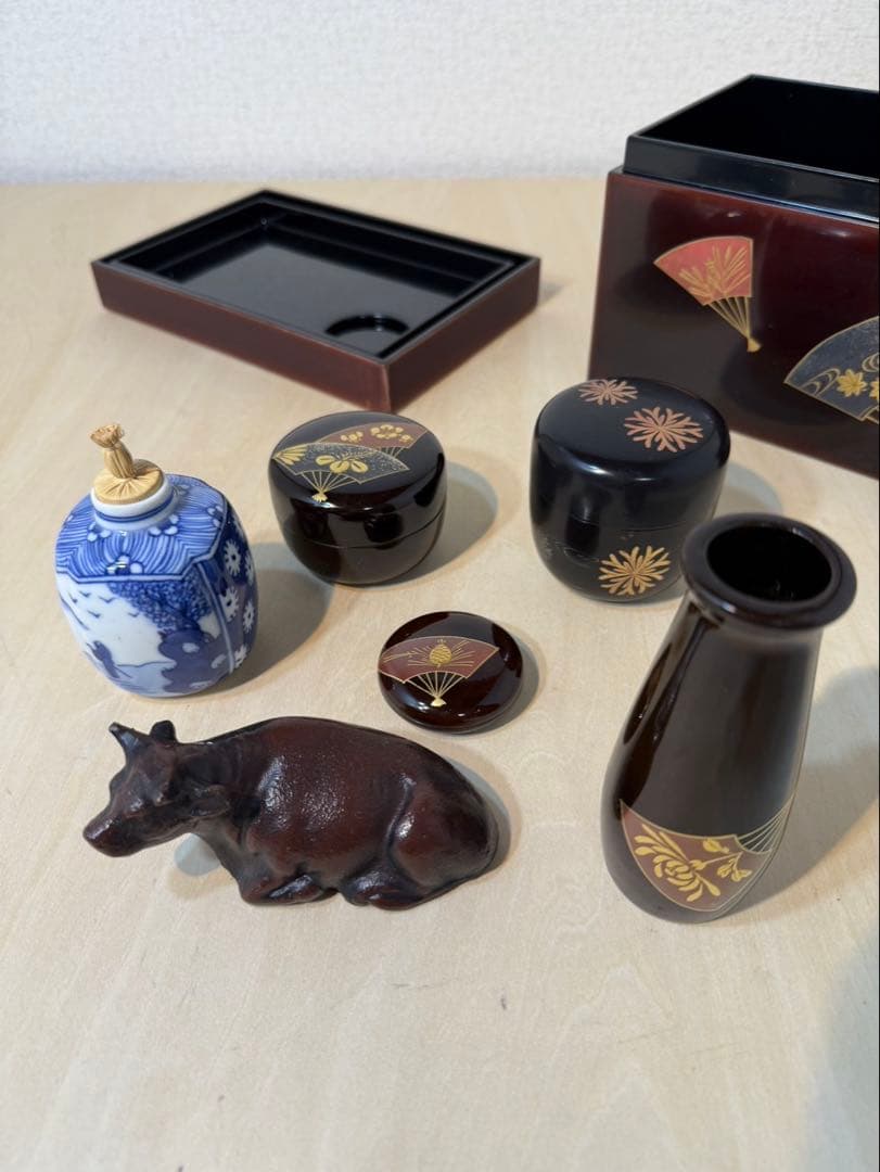 茶道具　茶箱セット