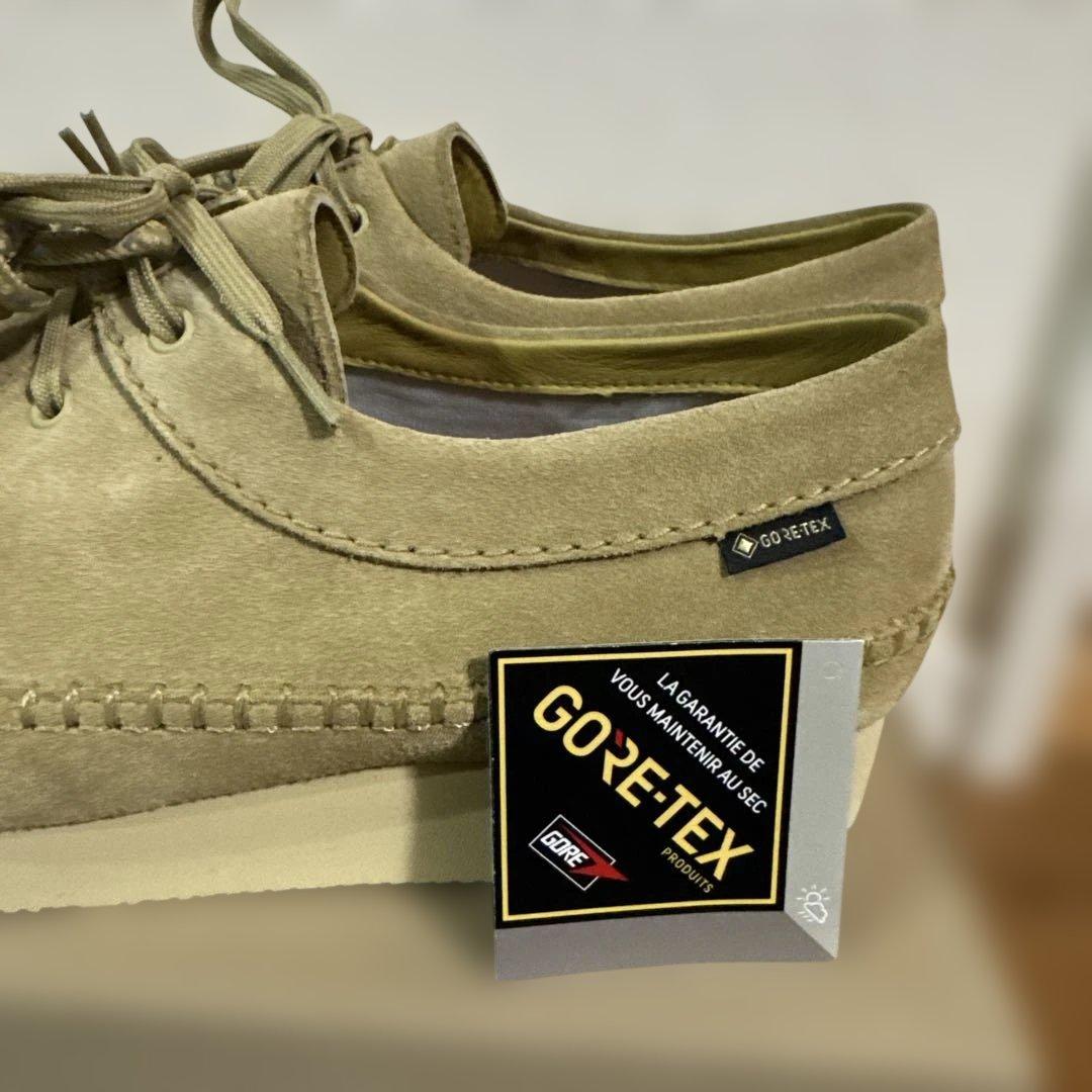 【未使用品】クラークス ウィーバー ゴアテックス メープルスエード UK8.5