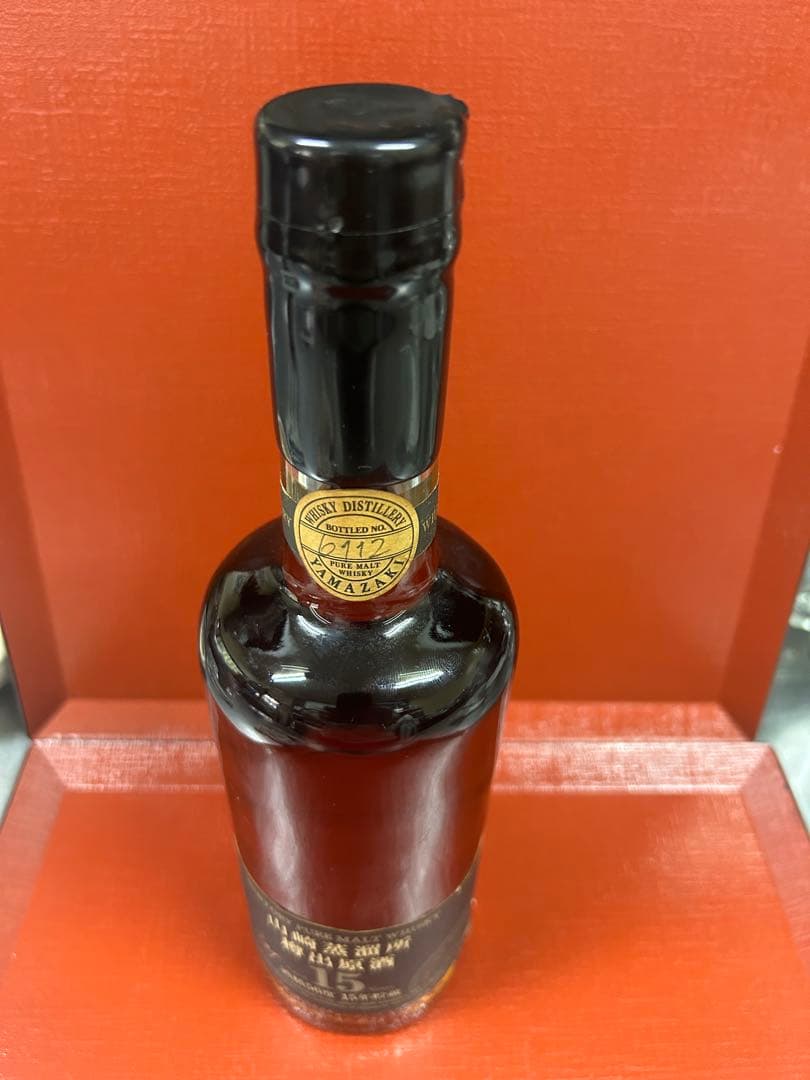 山崎蒸溜所樽出原酒　山崎ピュアモルトウイスキー 15年