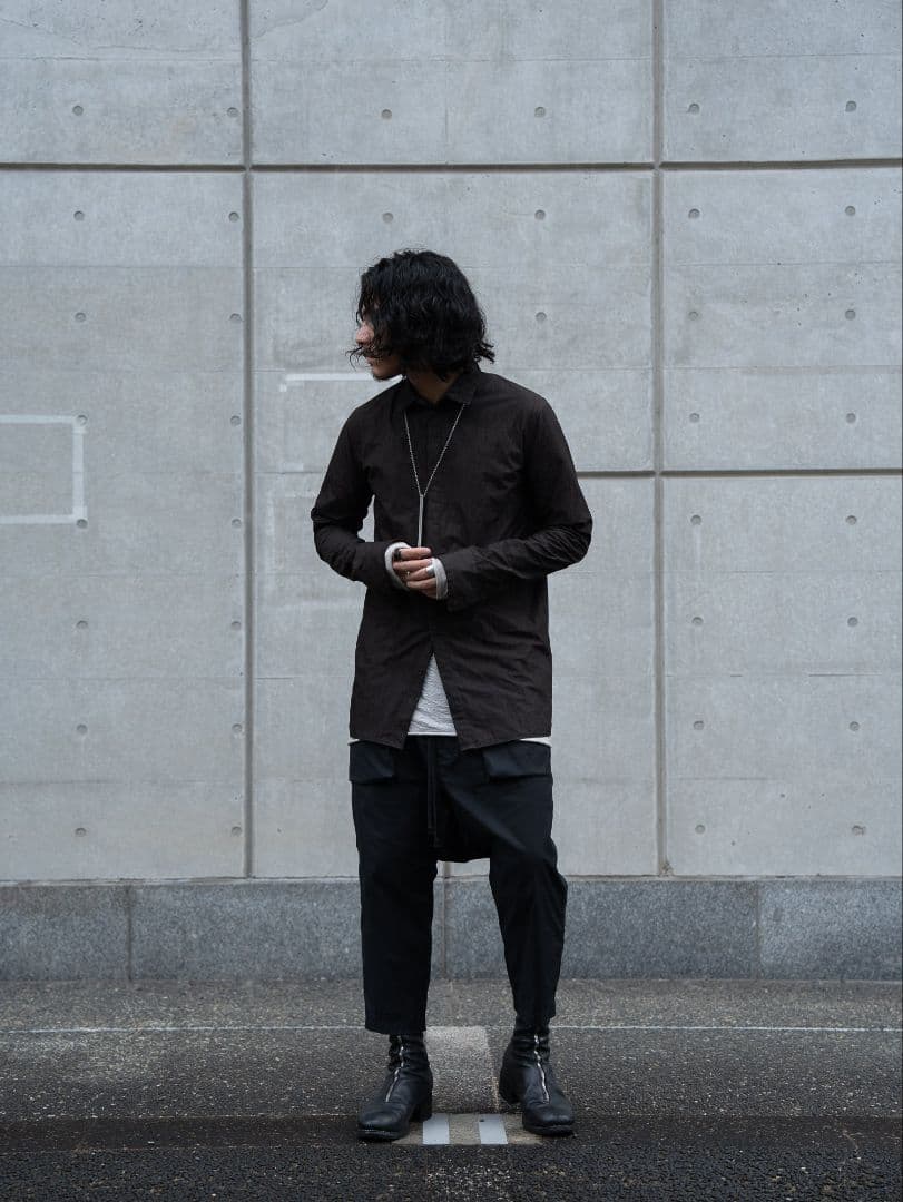 パンツ pry Luxe-Cotton Sarouel Cropped Pants