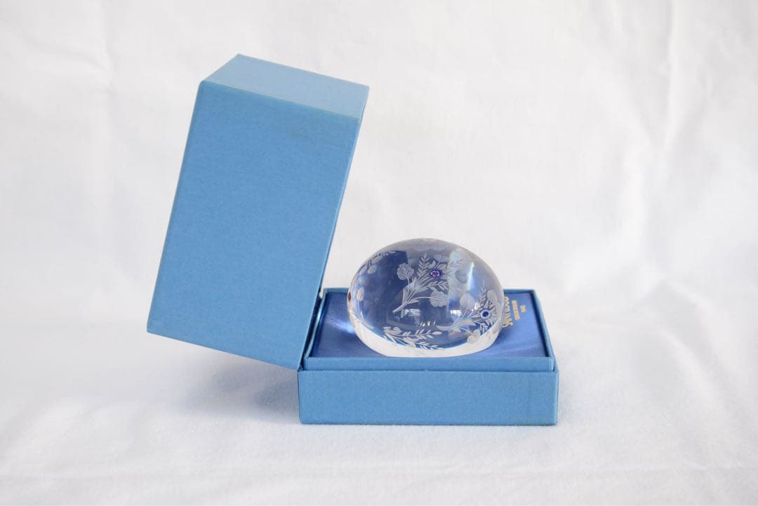 SAINT LOUIS クリスタルガラス ぺーパーウェイト