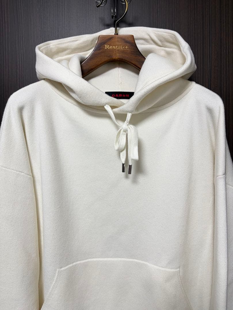 CABaN コットンカシミヤ パーカ