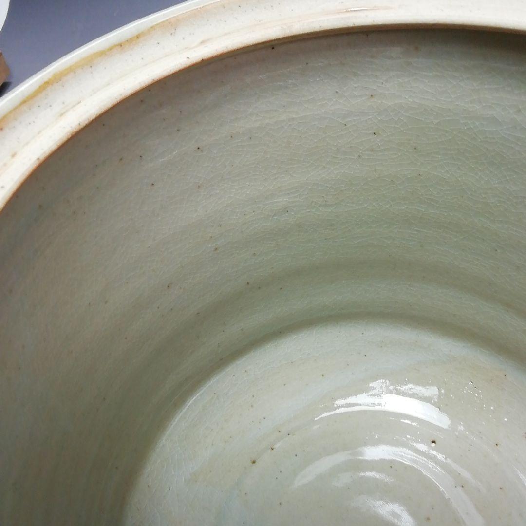 Ｓ６３９　水指　『幸山窯』『鈴木幸山作』　共箱　茶道具