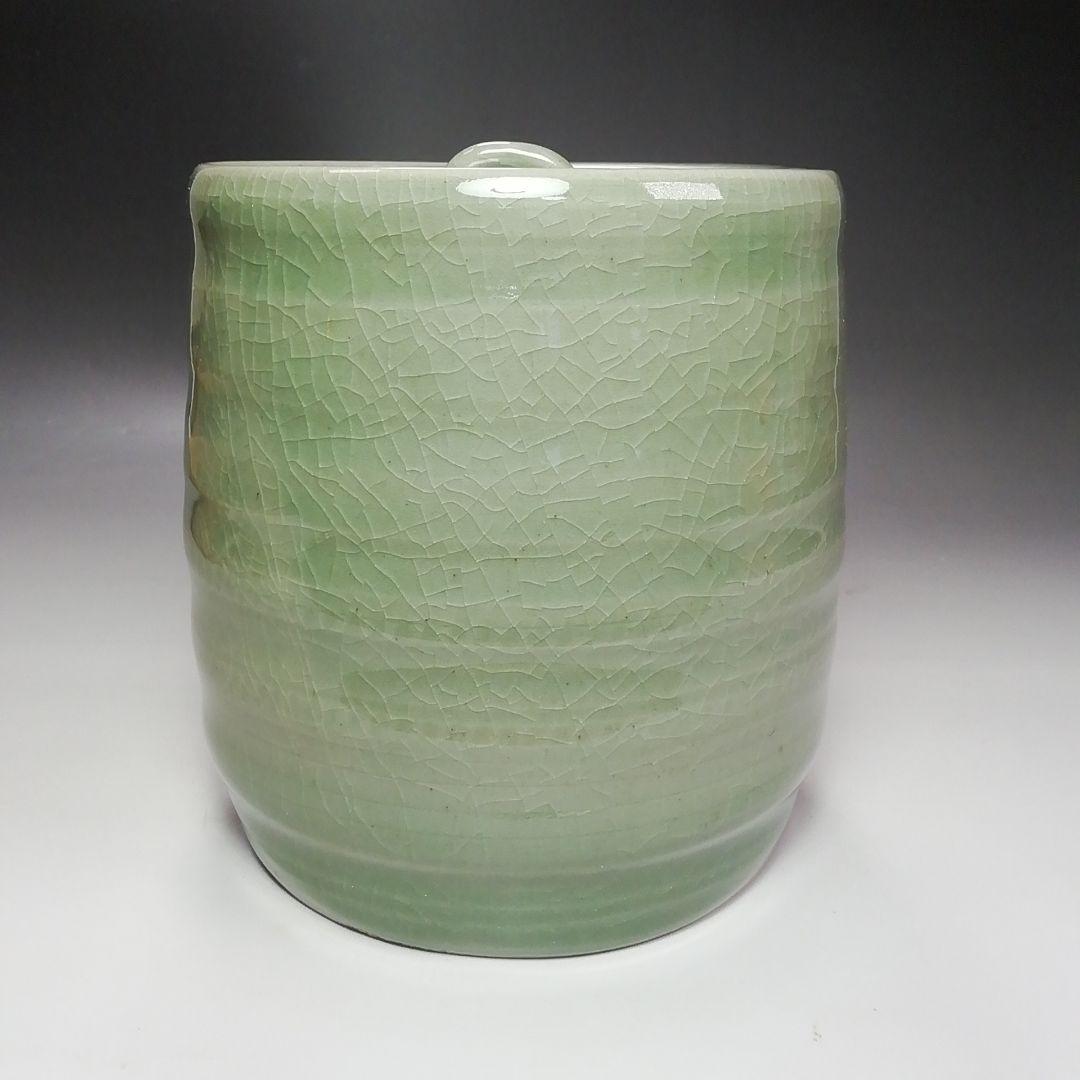 Ｓ６３９　水指　『幸山窯』『鈴木幸山作』　共箱　茶道具