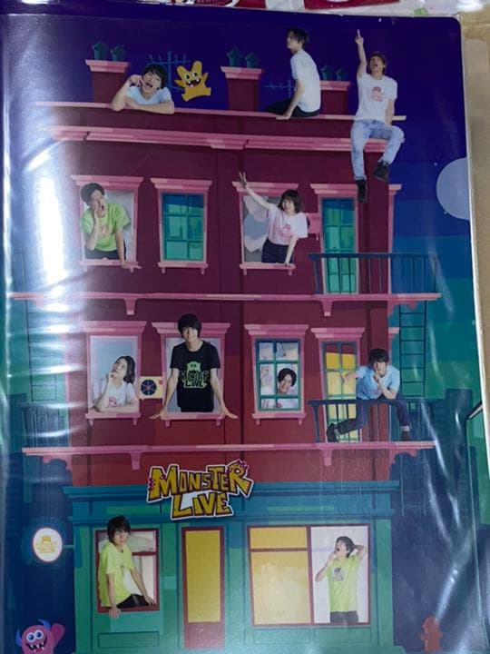 高橋健介 グッズ モンステ カレイべ 小山内三兄弟 バリ 直筆 A4フォト