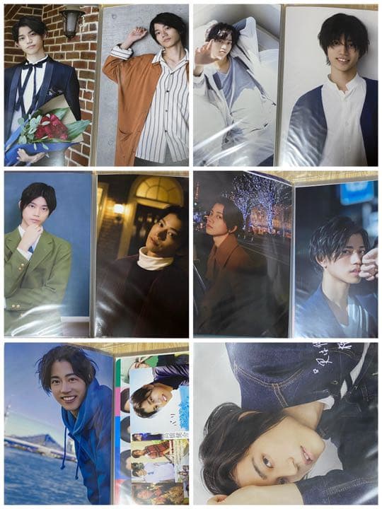 高橋健介 グッズ モンステ カレイべ 小山内三兄弟 バリ 直筆 A4フォト