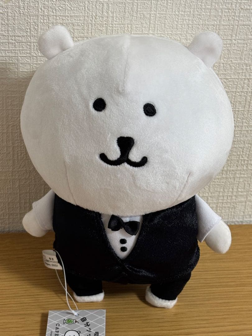 自分ツッコミくま　カフェマスター　ぬいぐるみ　ナガノ　#1