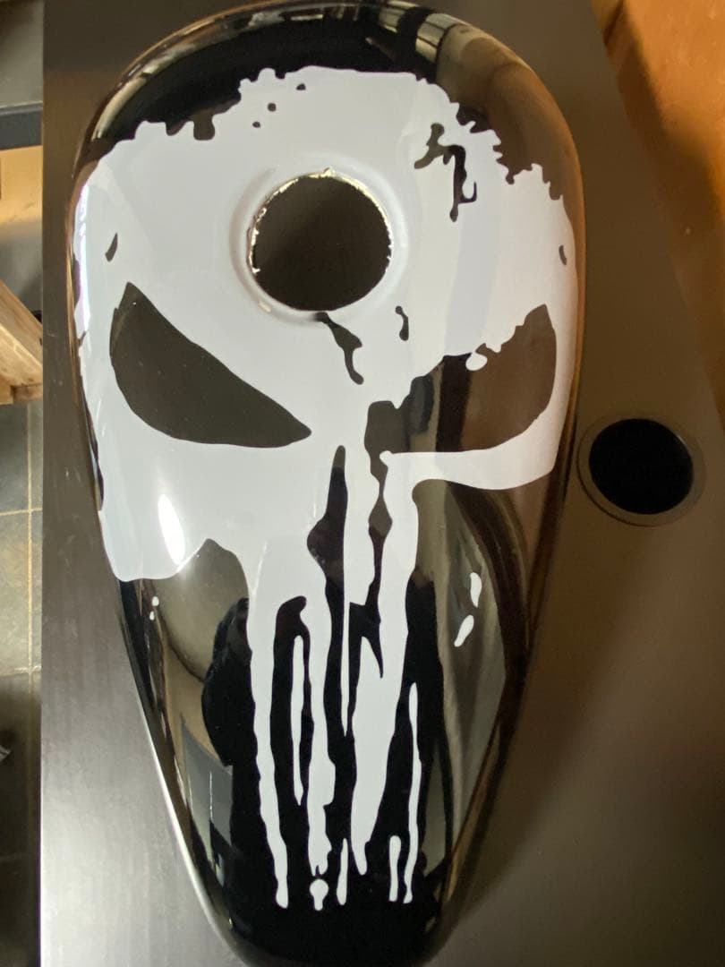 Simon Kustom ブラック／グレーグロス