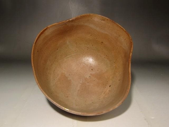 時代　朝鮮三嶋茶碗　「清友」即中斎花押の逸品 r299