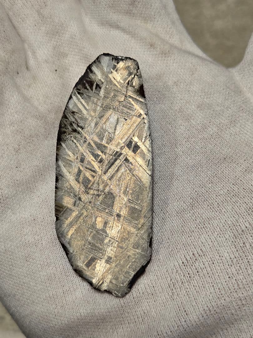 ムオニオナルスタ隕石 84g エンドカット