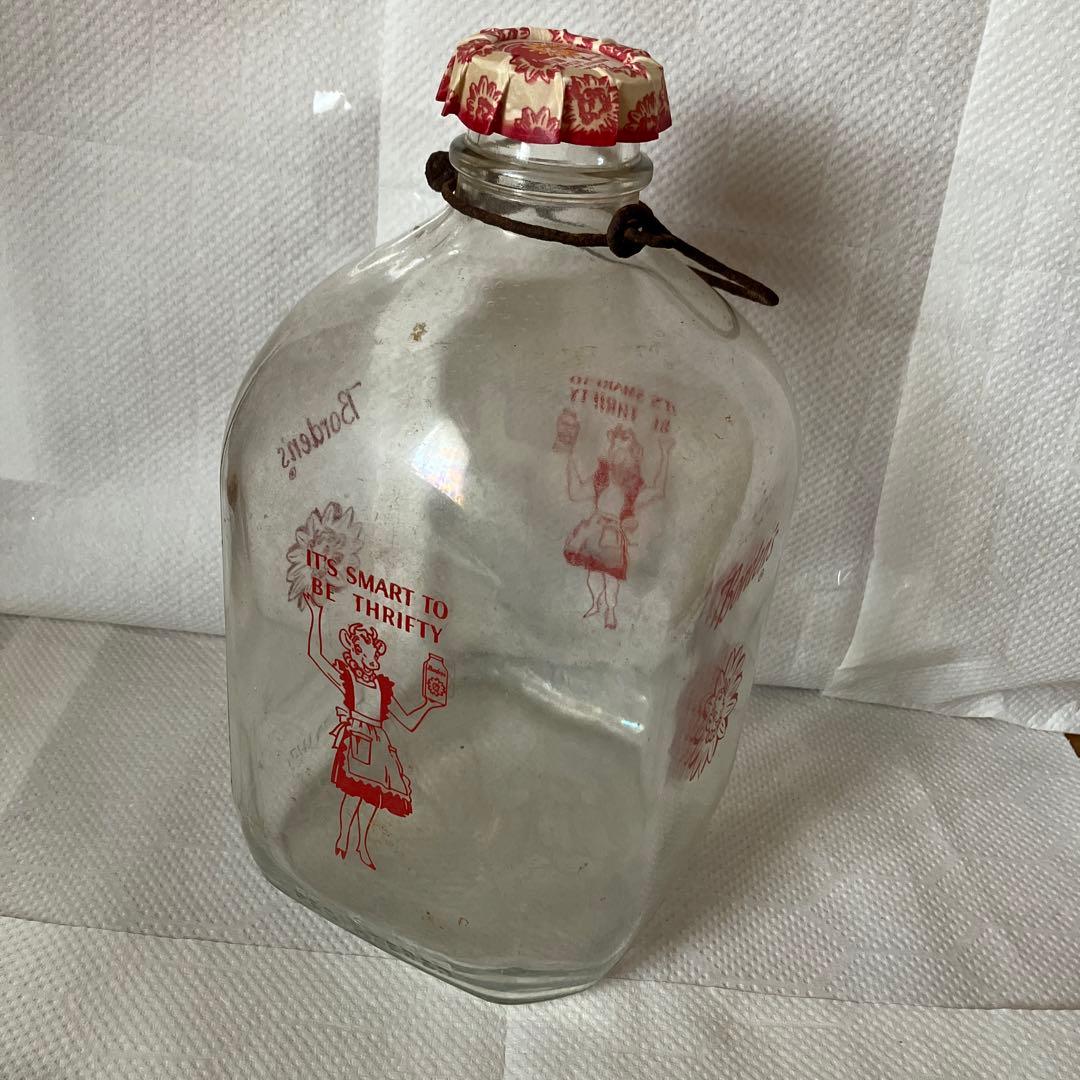 アメリカ　ボーデン　Borden ミルクボトル 　1ガロン