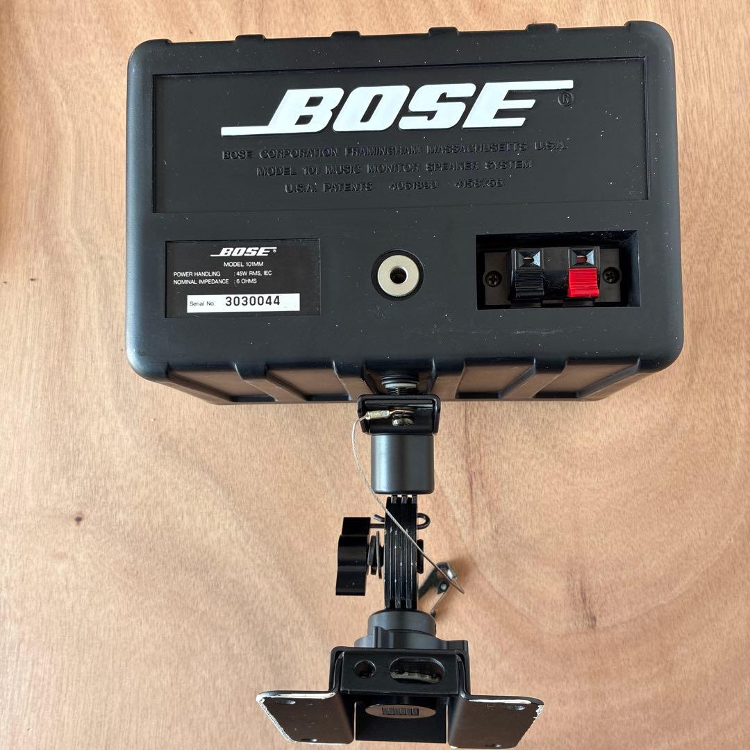Bose 101MM スピーカー 2個セット　天吊金