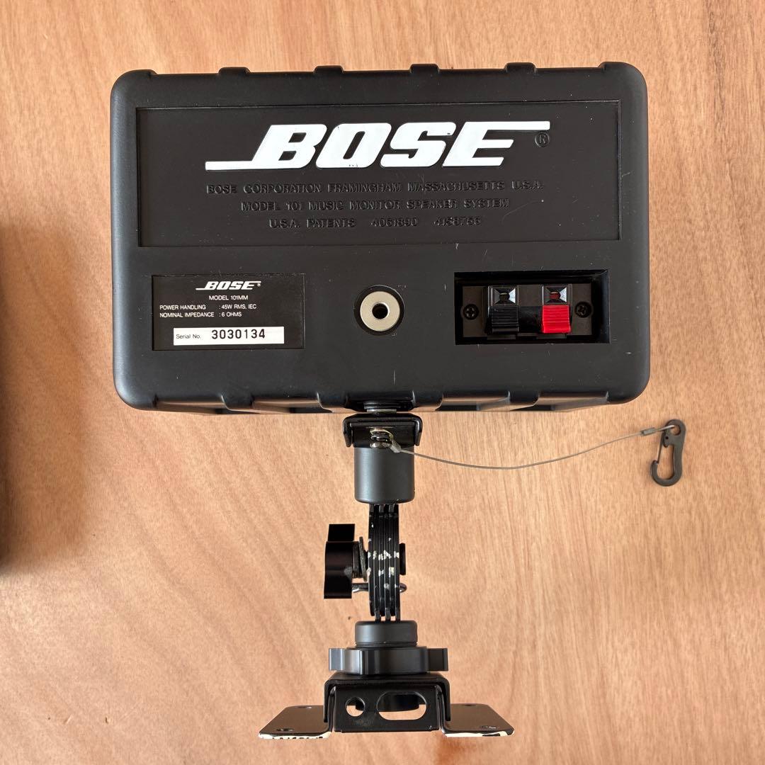 Bose 101MM スピーカー 2個セット　天吊金