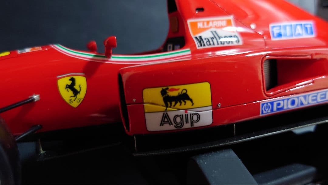 フジミ模型 1/20 フェラーリ F92AT 92年 N.ラリーニ 完成品