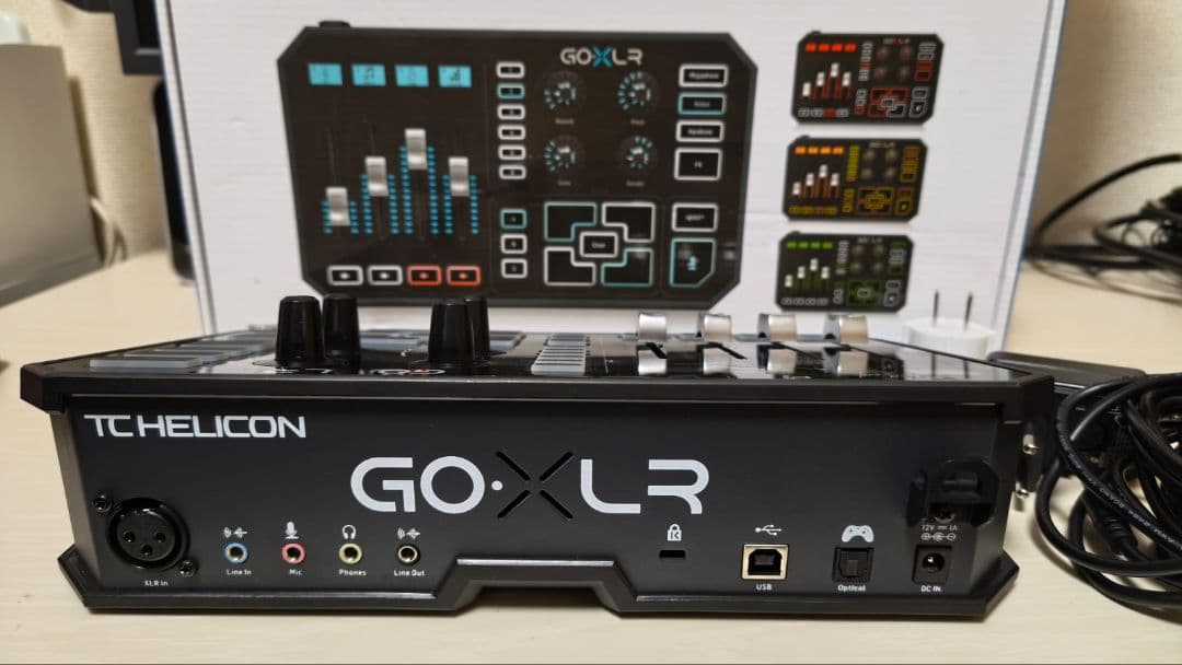 TC HELICON GO:XLR オーディオインターフェース