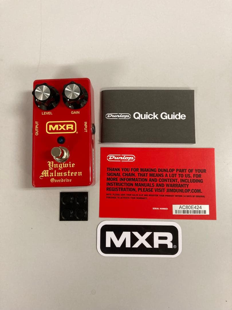 MXR Yngwie Malmsteen イングヴェイ 赤
