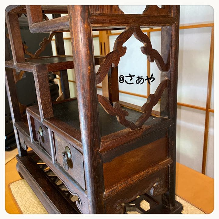 アンティーク飾り棚⑅中国