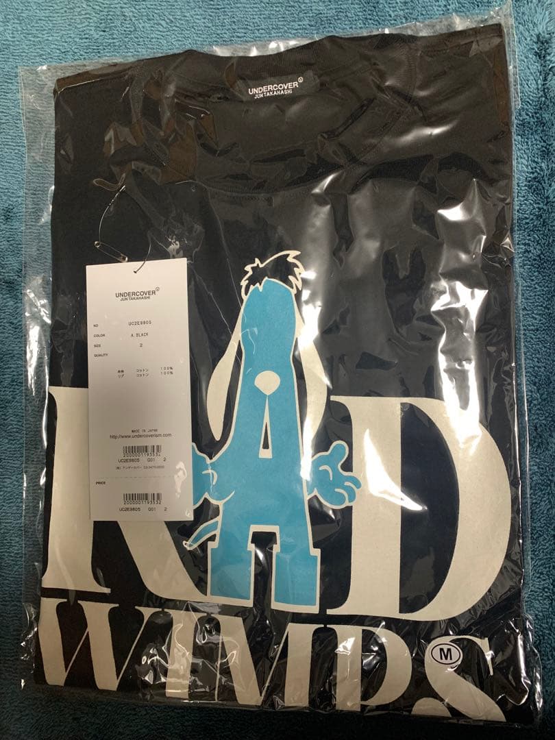 RADWIMPS UNDERCOVER Tシャツ2025 黒　M