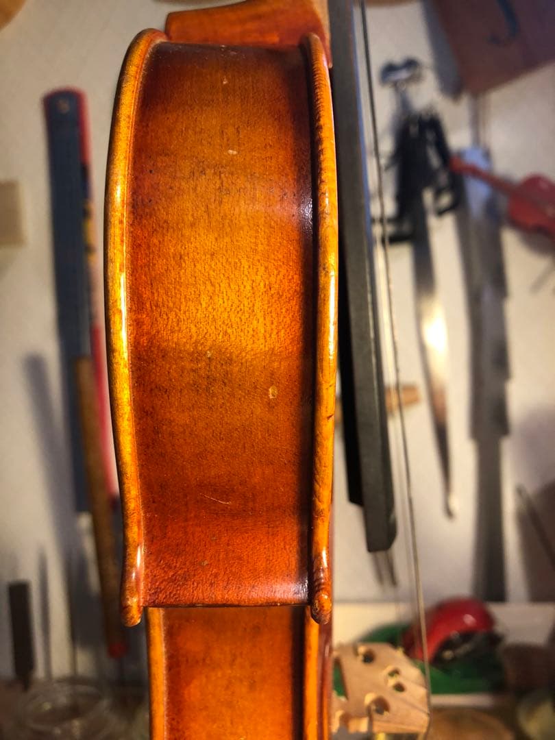 【駒&魂柱調整済】Suzuki分数バイオリンNo330 1/2 1984