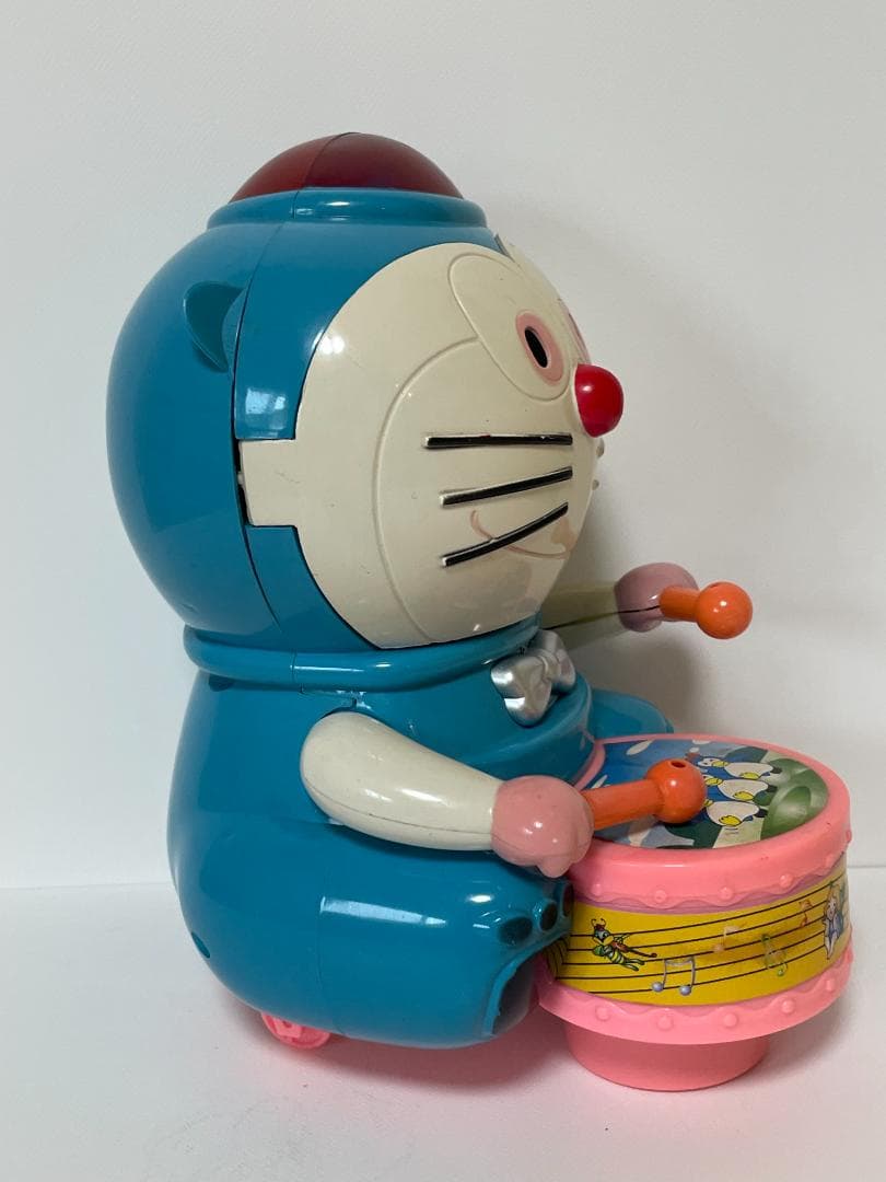 ドラムを叩く ドラえもん風 顔面開き ゾウさん 希少 所ジョージさんもお気に入り