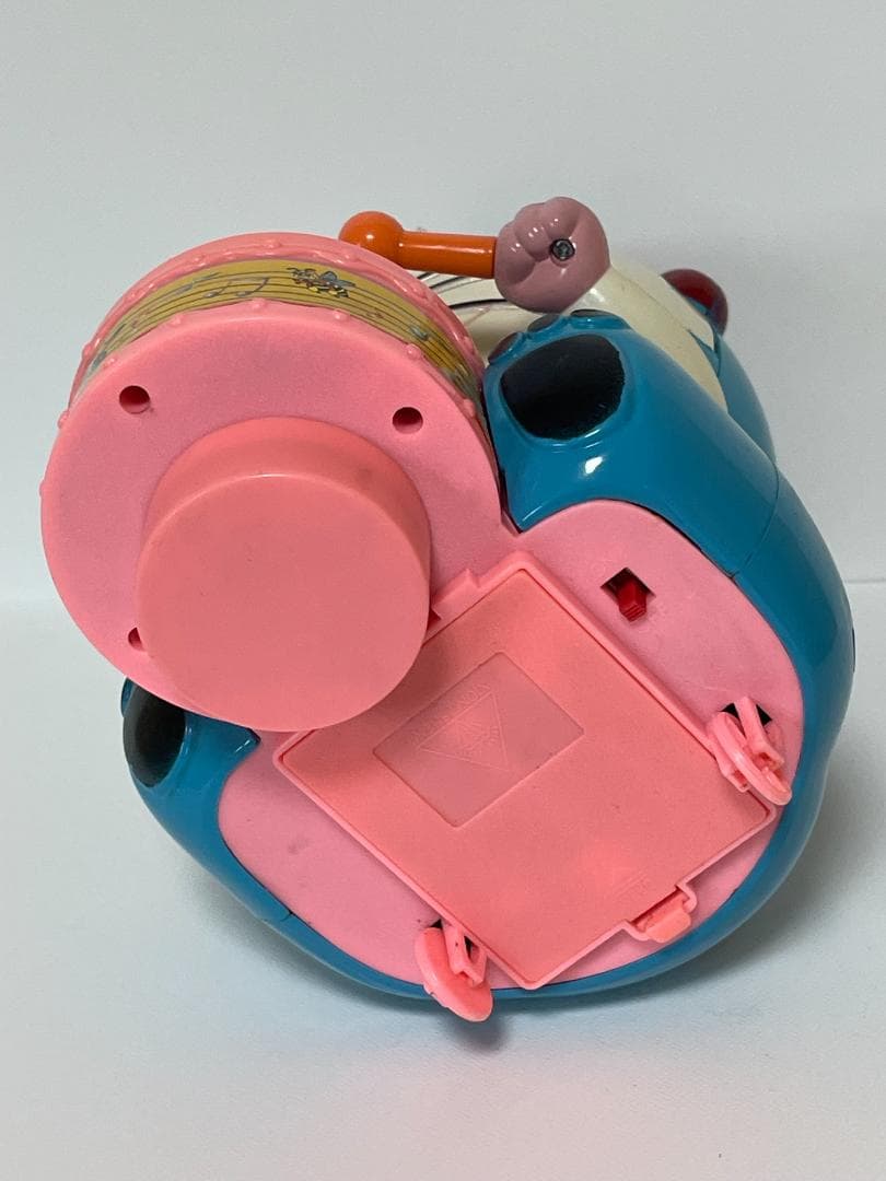 ドラムを叩く ドラえもん風 顔面開き ゾウさん 希少 所ジョージさんもお気に入り