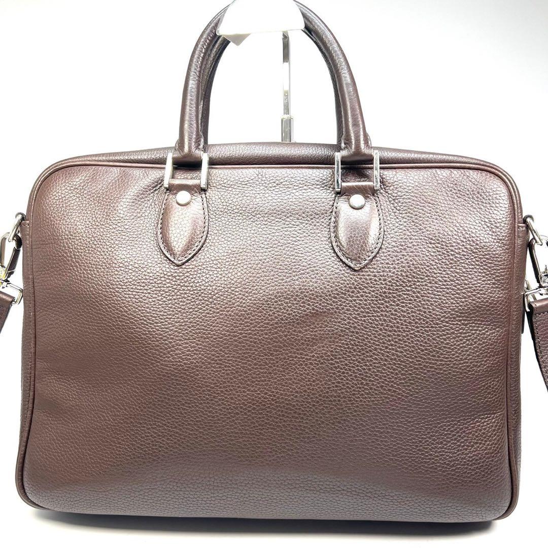 ストールマンテラッシ　ビジネスバッグ　ブリーフケース　2way レザー