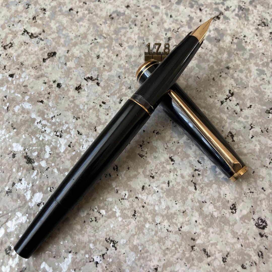 #178 オーバーホール済み 万年筆 モンブラン MONTBLANC 14k