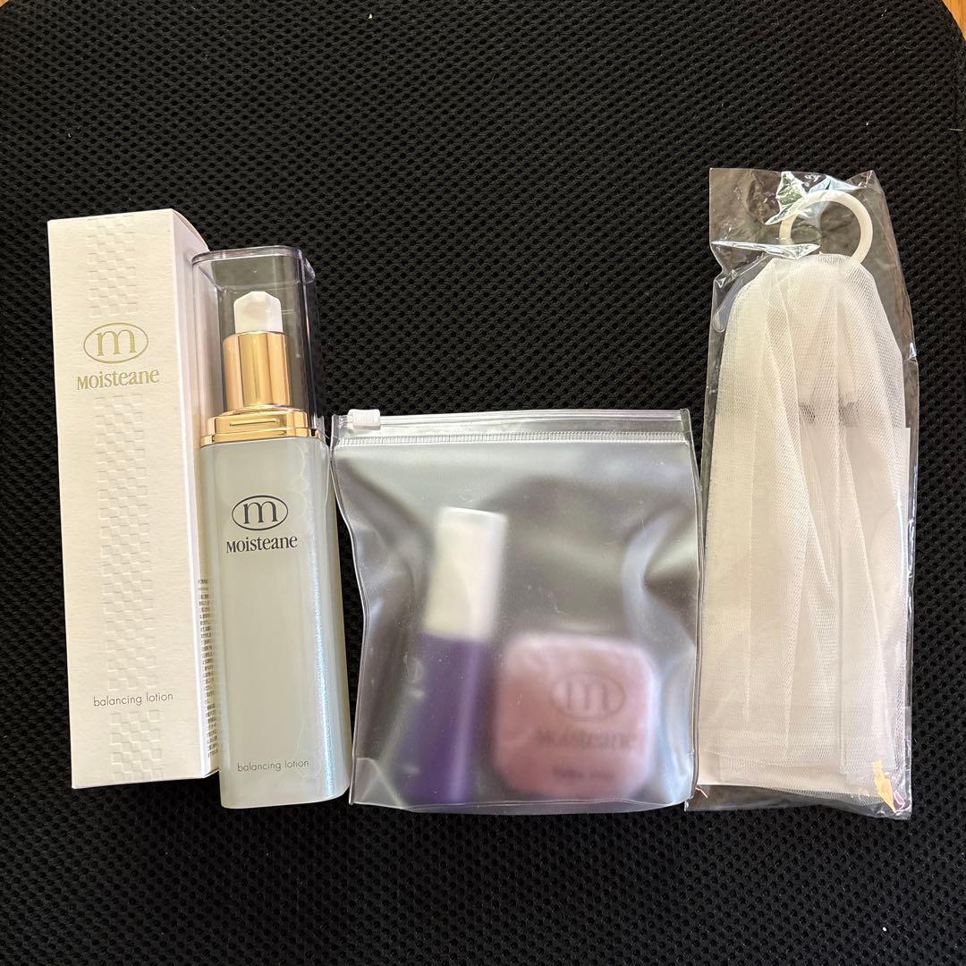 Moisteane バランシングローション トライアルセット洗顔ネット付き