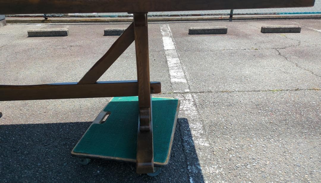 〈たのめる便〉柏木工 ウィルダネス ダイニングテーブルのみ 現状渡し