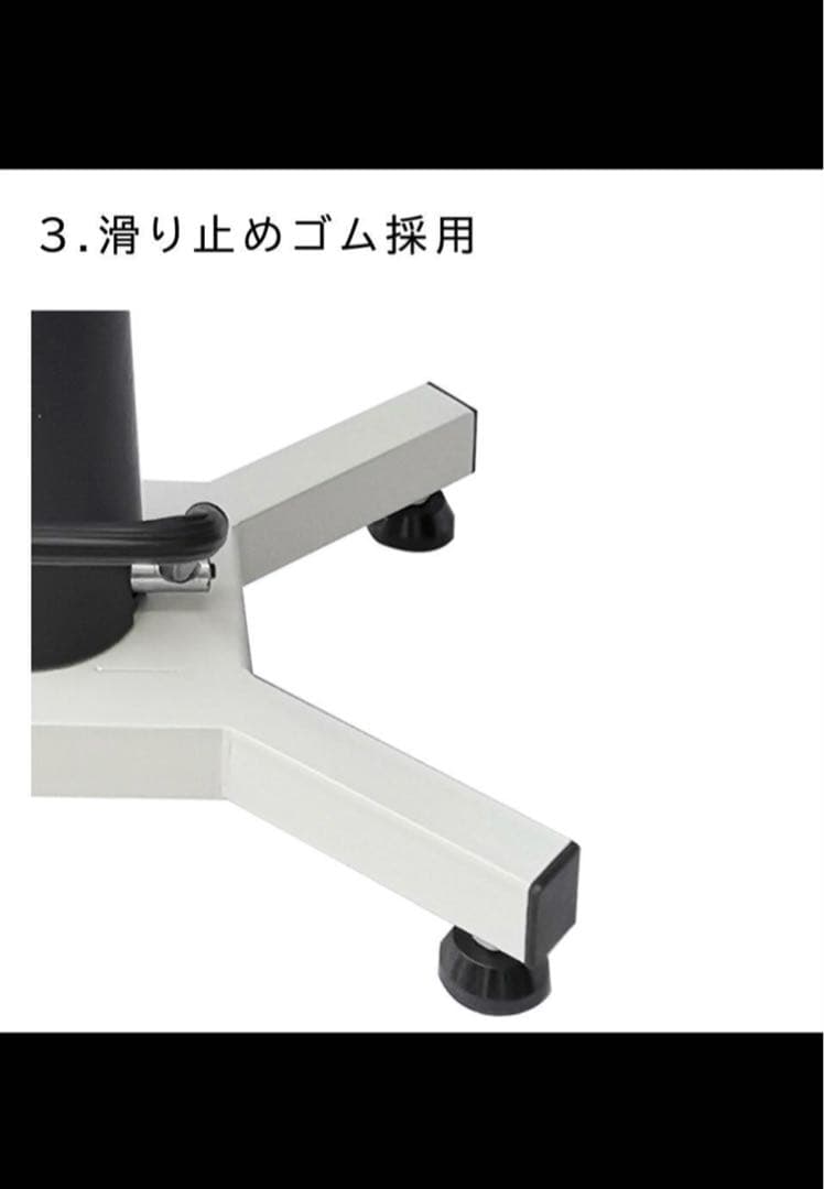 トリミングテーブル HT-4C 油圧式 昇降機能付き 台面直径 70cm 黒