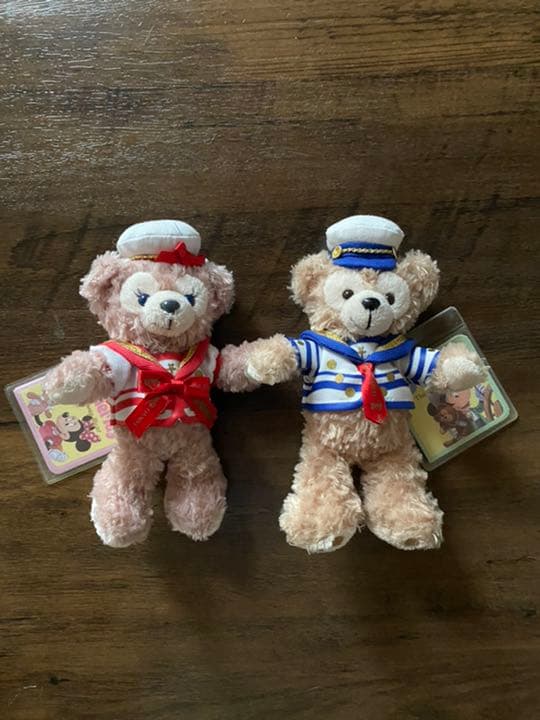 ダッフィー シェリーメイ ぬいぐるみバッジ　セット