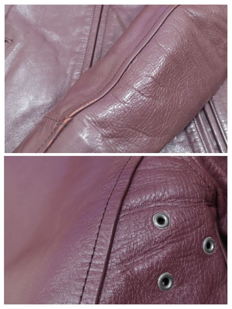 アディクトクローズ　ライダースジャケット　ホースハイド　34　男女兼用