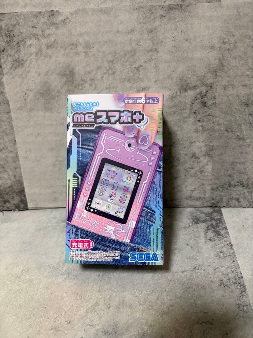 SEGA meスマホ プラス エモきゅん パープル 新品