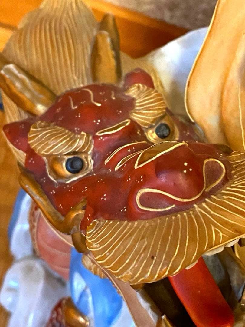 九谷焼　観音像　訳あり