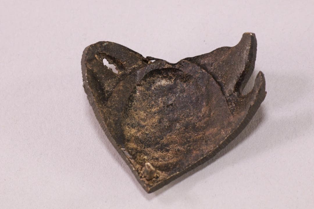 古美術品　時代　古銅　麒麟形香炉　高29.5㎝　神獣 置物 金属工芸 BJ164