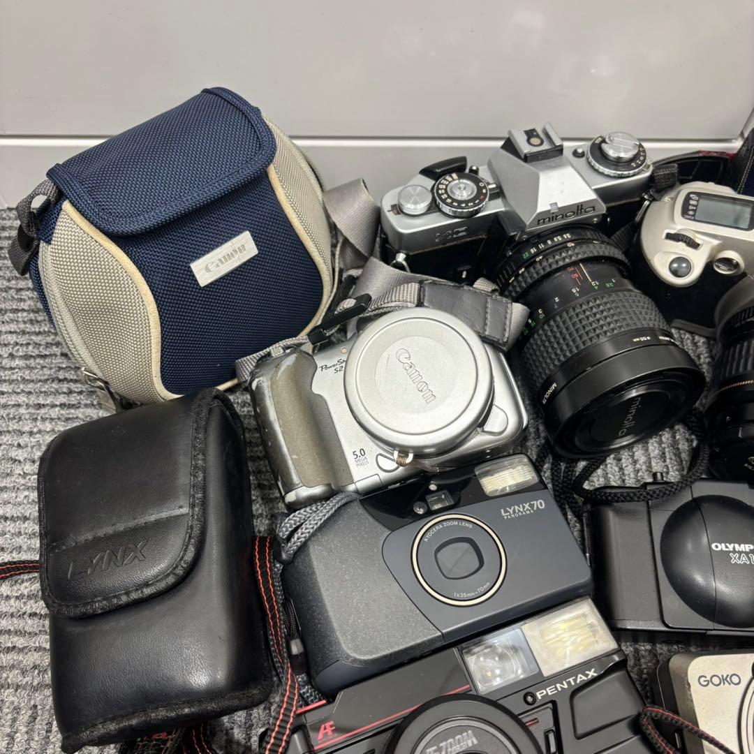カメラ まとめ売り PENTAX MINOLTA Canon OLYMPUS 他