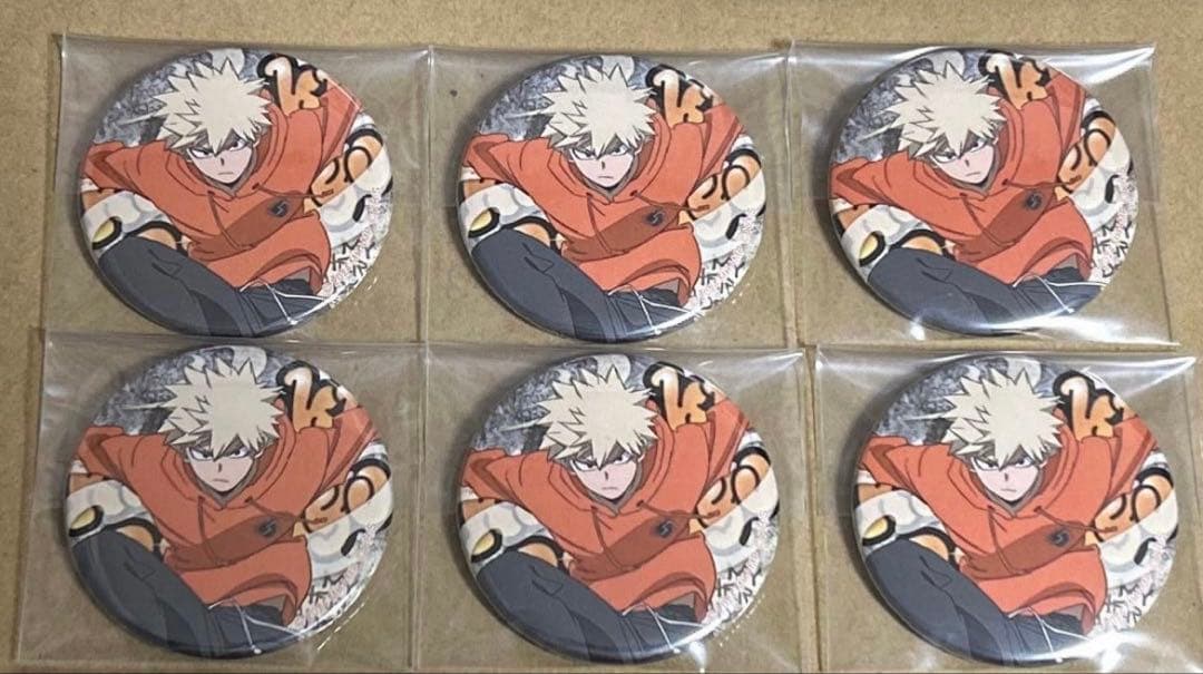 【爆豪勝己】僕のヒーローアカデミア　ユアネクスト　缶バッジ