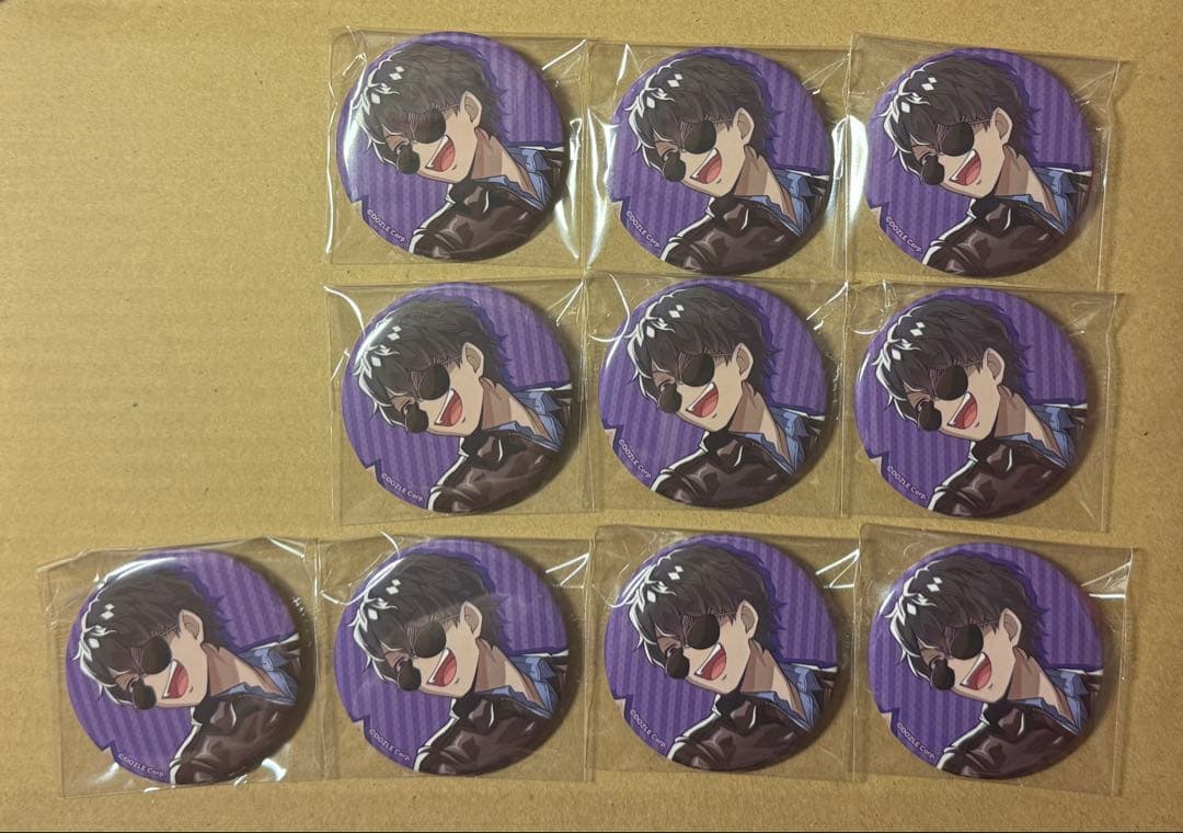 ドズル社 ウェンディーズ缶バッジ　ぼんじゅうる10個セット